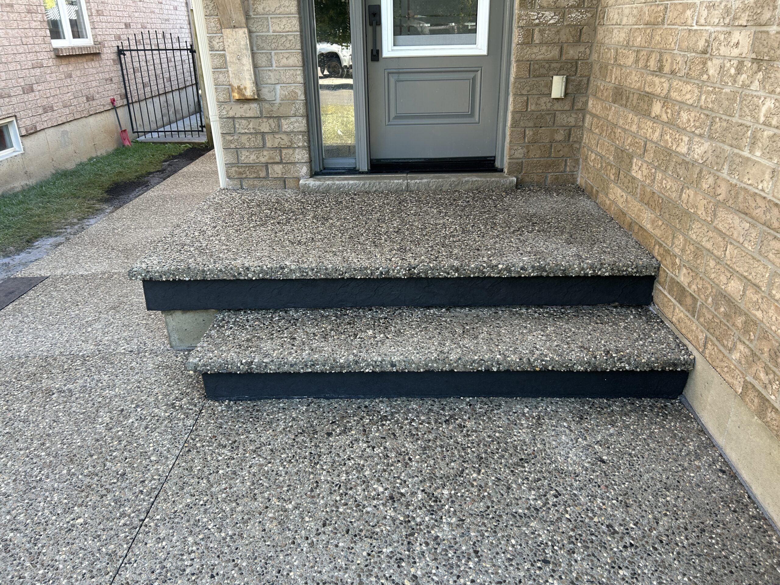 Exposed Aggregate Patio
