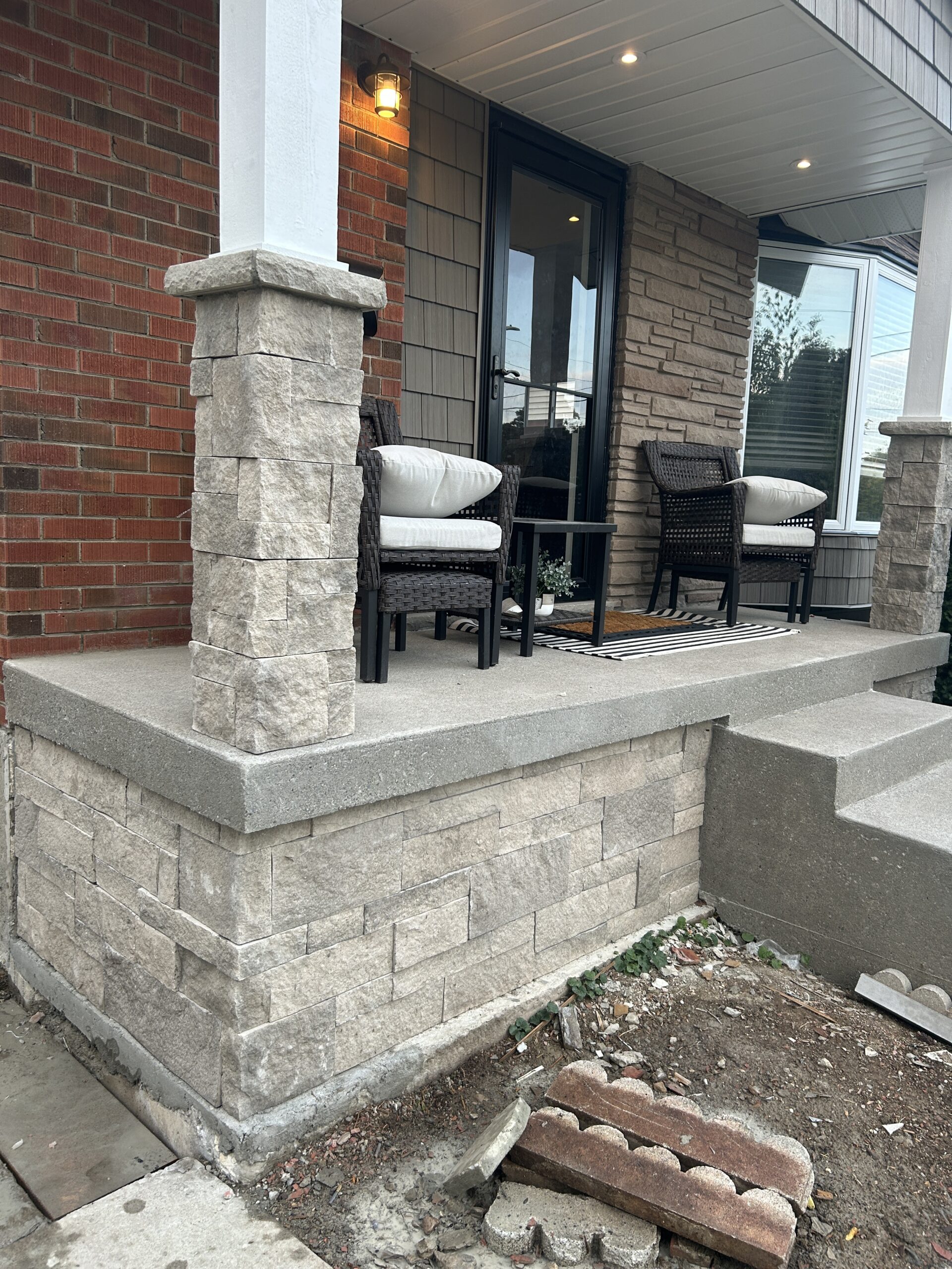 Custom Brick Archway