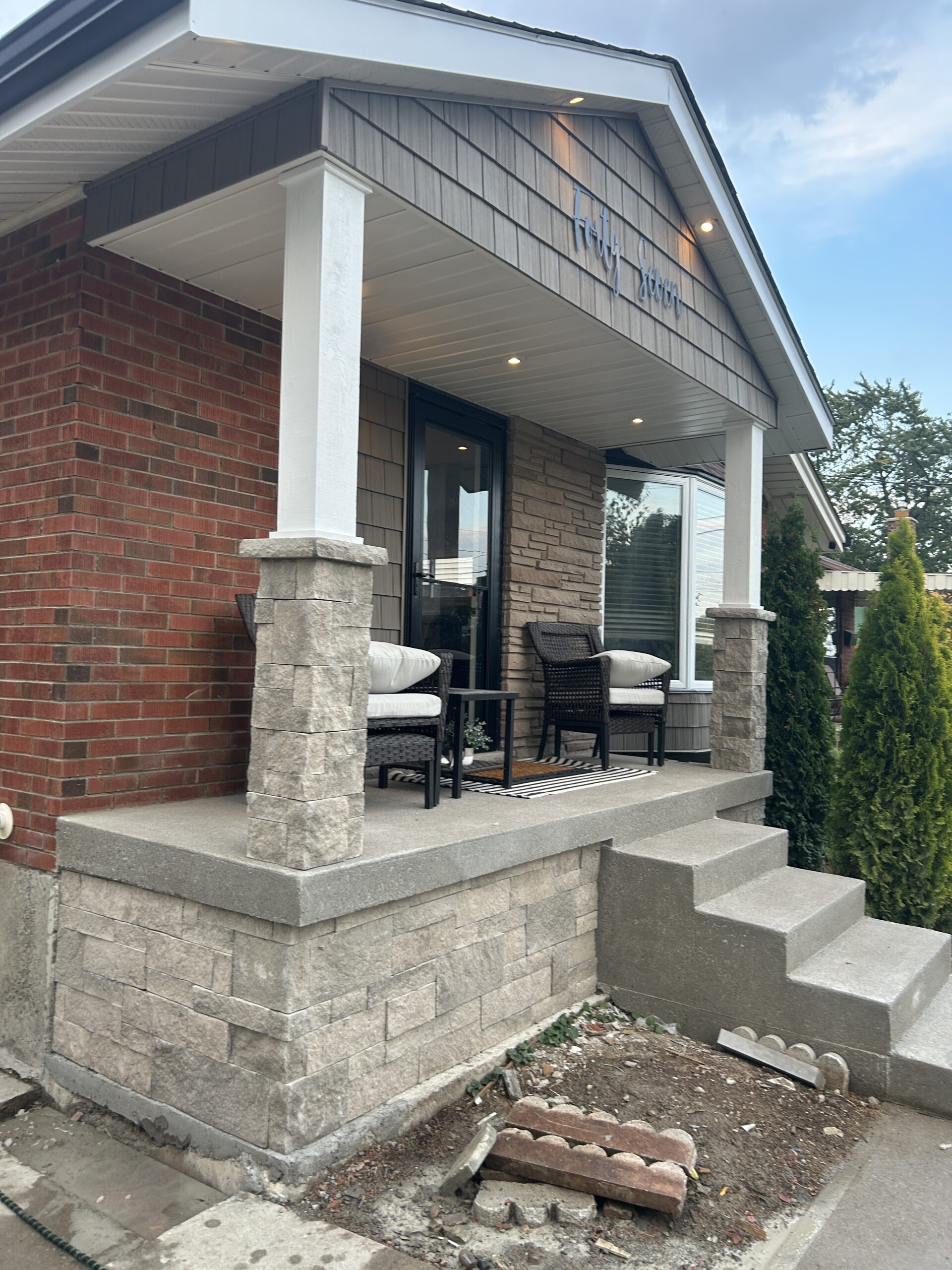 CONCRETE PORCHES