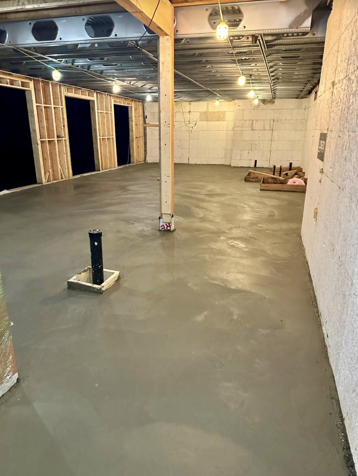 Polished Slab Floor