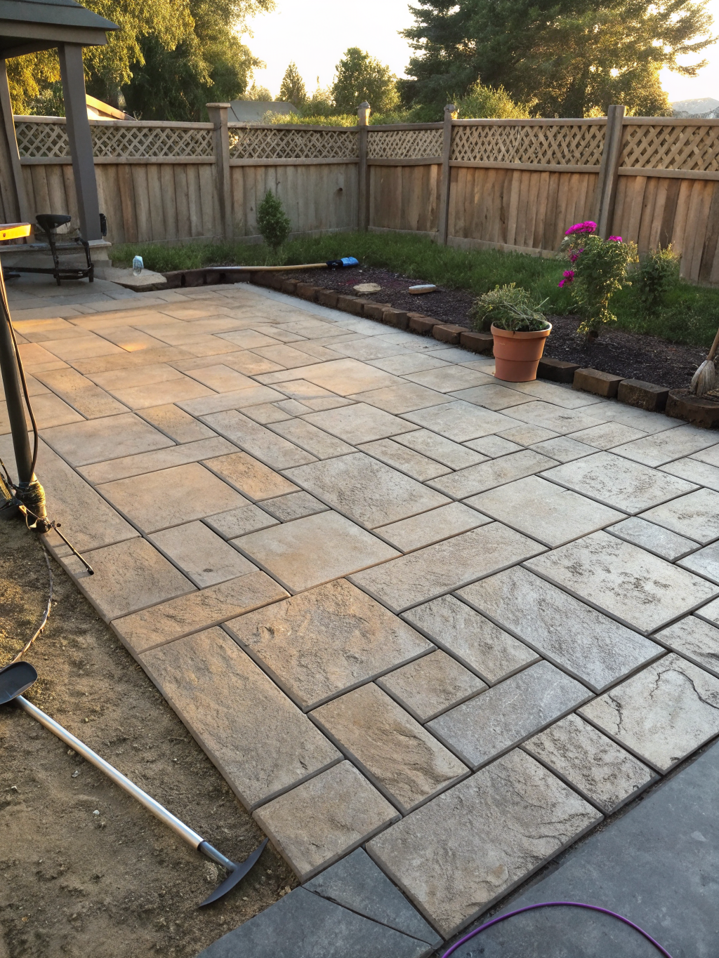 Stamped Concrete Patio