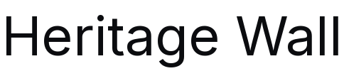 Heritage Wall logo