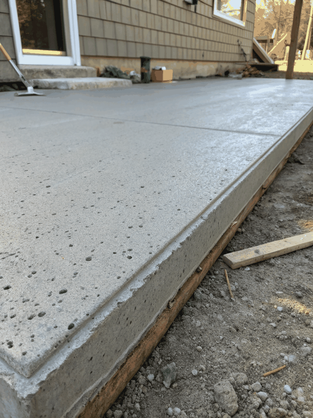 Reinforced Parking Pad